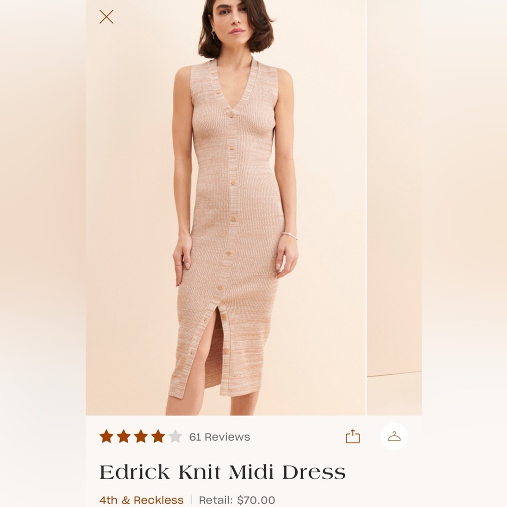 Anthropologie - 4th and Reckless Dress